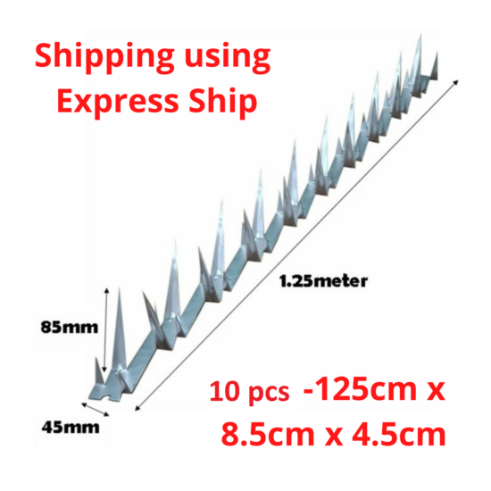 Hot Dip Galvanized Security Wall Fence Barb Anti Climb Fencing Spikes Type2 image {1}