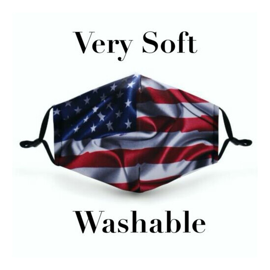 American Flag FACE MASK,Washable, Reusable, very soft & Comfortable, MASK, MASKS image {9}