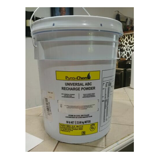 PYRO-CHEM Universal ABC Recharge Powder 50 lb pail Free Shipping image {1}