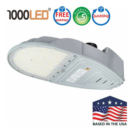 1000LED LED Street Light 100W 150W Waterproof Parking Lot Light 5 year warranty Thumb {1}