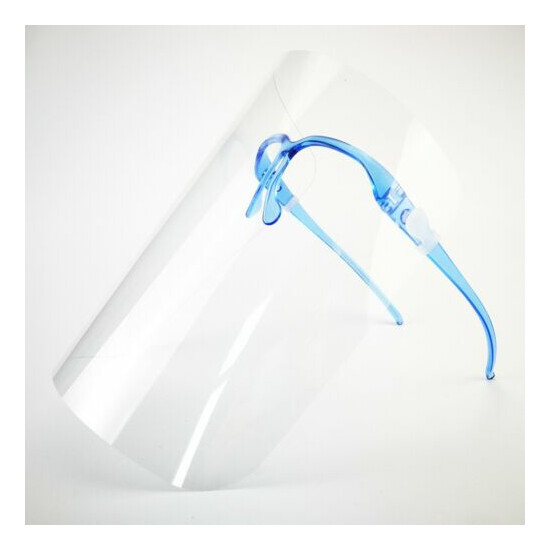 [25-50-100 PACK] Adult Anti-Fog Clear Safety Glasses Face Mask Shield Protection image {15}