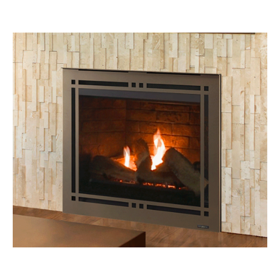 Majestic Meridian 42 Direct Vent Gas Fireplace with IntelliFire Touch Ignition image {3}