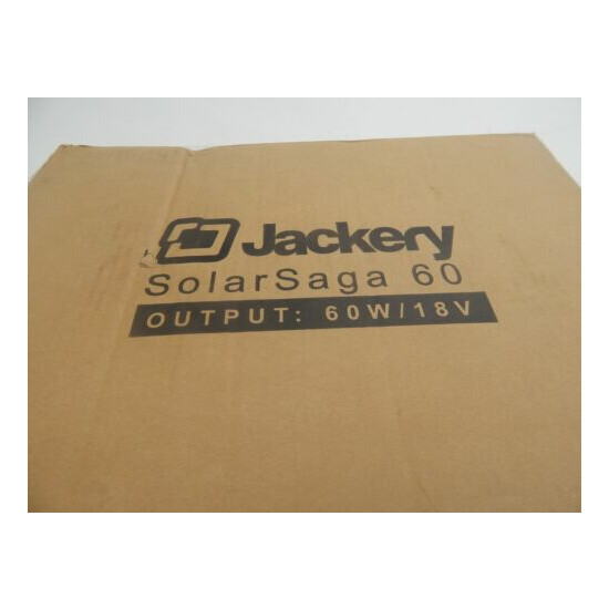 Jackery SolarSaga 60W Solar Panel for Explorer 160/240/500 as Portable Solar for image {1}