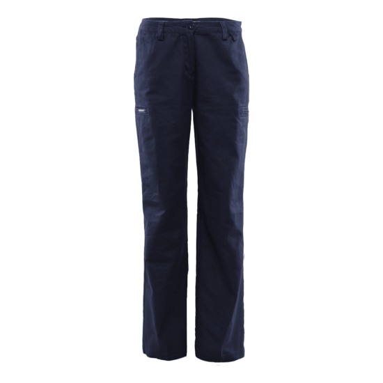 Workhorse WOMEN'S CLASSIC PANT WPA001 100% Cotton Drill NAVY- Size 12, 14 Or 16 image {4}