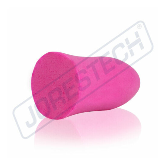 EarPlugs 50 Pair Pink Soft Foam Individually NRR 31DB Sleep Travel Noise Thumb {4}
