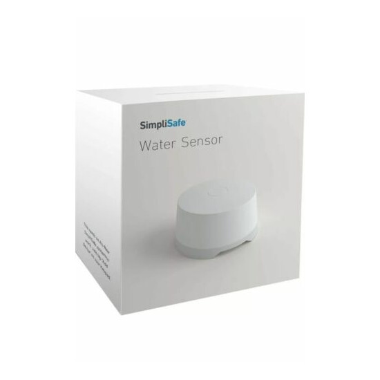 SimpliSafe - Water Sensor - For use w/Simplisafe System - White, NEW image {1}