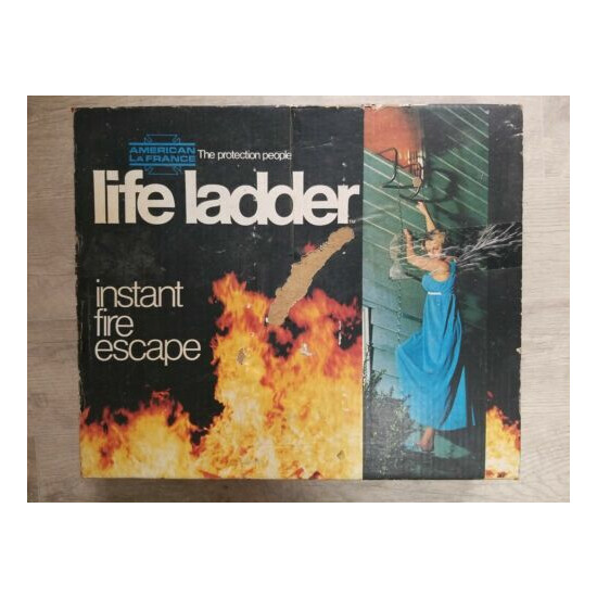 LIFE LADDER INSTANT FIRE ESCAPE: 15 FOOT LADDER/ MODEL 2D / 2 Story image {1}