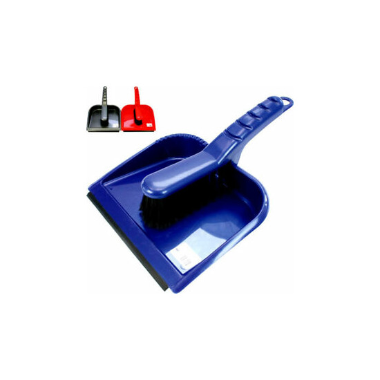 2tlg. XL kehrset | Flip Set | BRUSHES | Flip Tin | Broom Sweeper Shovel  Thumb {1}