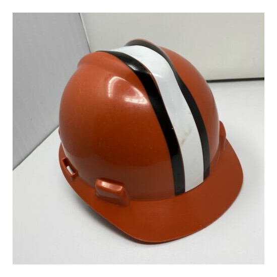 Cleveland Browns NFL Team Hard Hat w/ Ratchet Suspension - Size Medium image {1}