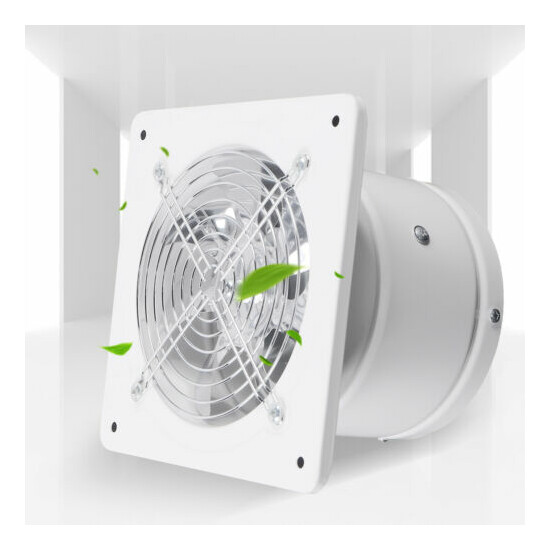 2800r/min 6" Ventilation Wall Extractor Exhaust Fan Window Quite Kitchen Toilet image {2}