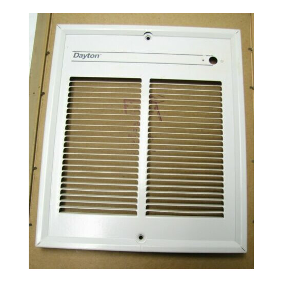 Grille for Dayton 2HAD6 Wall Heater and similar units 2501-2058-001 image {1}