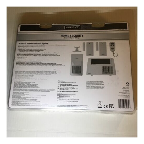 Defiant Wireless Home Protection/Security Alarm/Alert System HD SKU:1001 090 469 image {2}