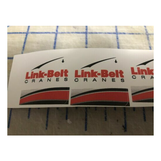 Funny LINKBELT Hard Hat Sticker Construction Decal image {3}