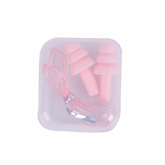 Earplugs Noise Reduction Silicone Soft Ear Plugs PVC Rope Earplugs ProtectivP-dm image {15}