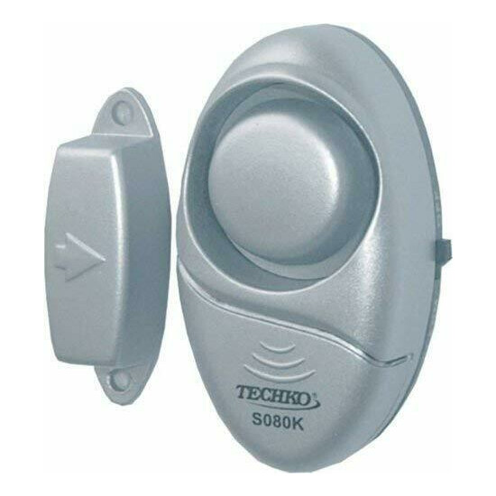 Sensor Entry Alarm Techko S080K Mighty Mini Alarm Magnetic  image {3}