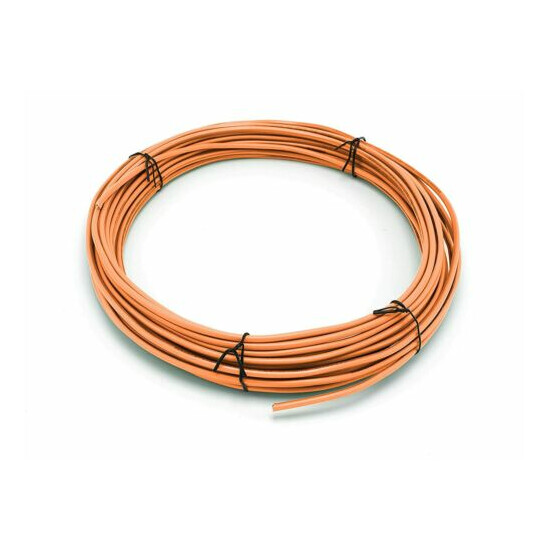 THHN / Building Wire - Orange Jacket - 12 Gauge Solid Copper UL UV - 25 Ft image {1}
