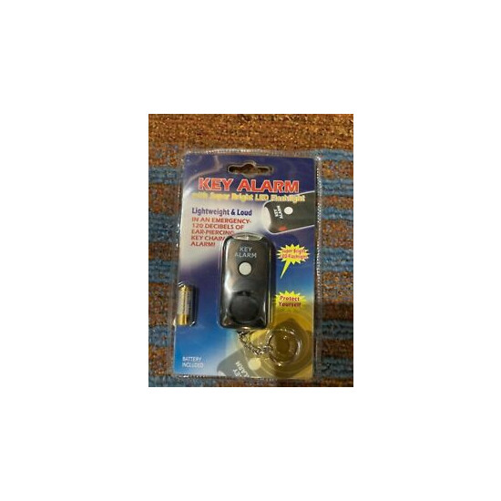 Key alarm with flashlight image {1}