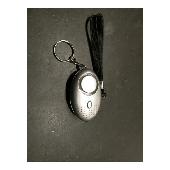 Samurai Safety Alarm Keychain W/ LED Light image {1}