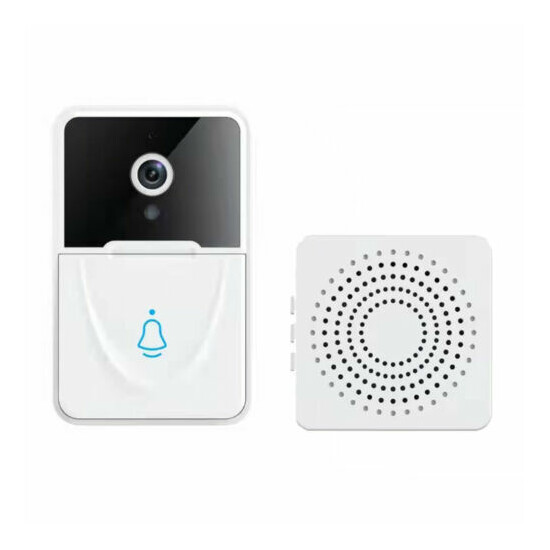 Remote Video Doorbell,Intelligent Visual Ring Doorbell Intercom Doorbell Machine image {3}