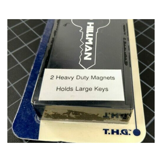 Hillman Plastic Magnetic Key Case 710907 NOS image {3}
