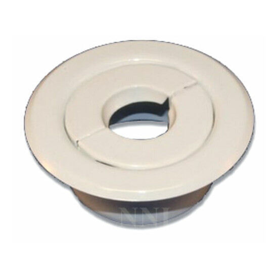 Replacement Split Fire Sprinkler Recessed Escutcheon White- 1/2" IPS  image {8}