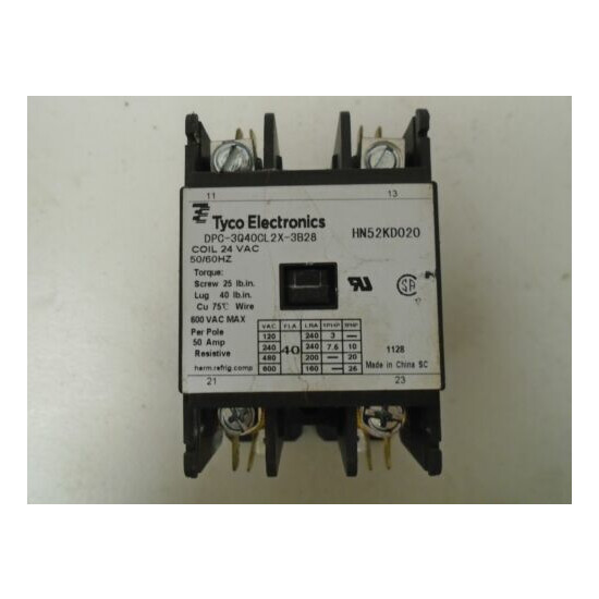 Tyco Contactor; HN52KD020; "USED" image {1}