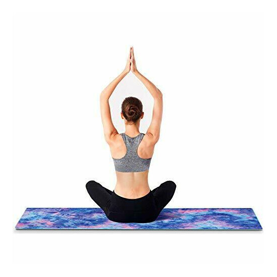 DREAM SLIM Gosweat Hot Yoga Towel Mat Yoga Towel Non Slip with Grips Super Ab... image {6}