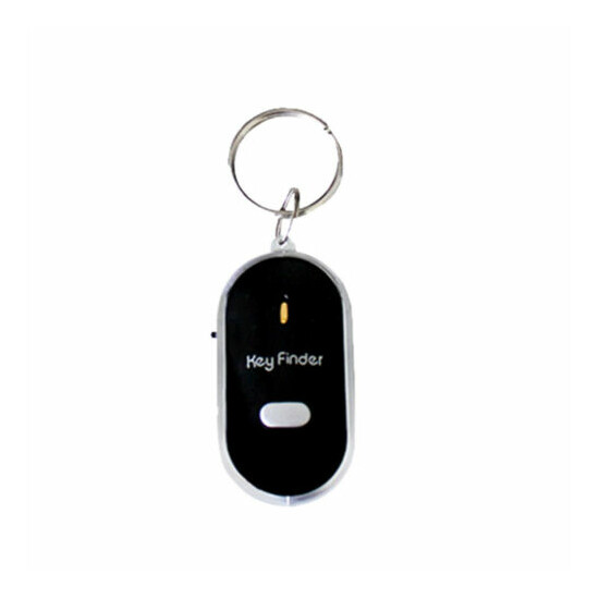 Whistle Lost Key Locator Keys Finder Ring LED Light Remote Control Sonic Torch * image {3}