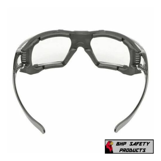 Elvex Go Specs IV Safety/Glasses/Goggles Clear A/F Dark Gray Temples Z87.1 WELGG image {6}