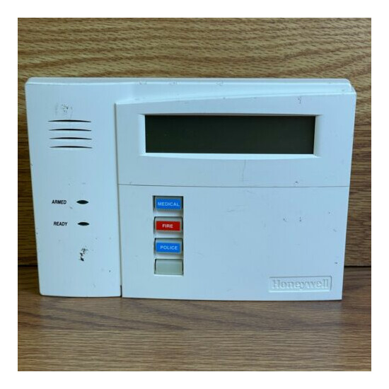 Honeywell Ademco 6160 White 32-Digit display Alpha Security Keypad - For Parts image {1}