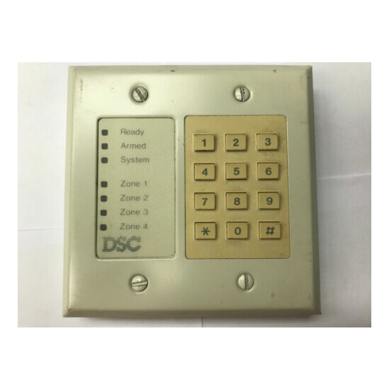 DSC PC1000RK Alarm Keypad image {1}