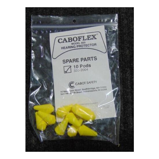 100 Pcs New Replacement E-A-R Caboflex Band Hearing Protector Ear Plugs Earplugs image {2}