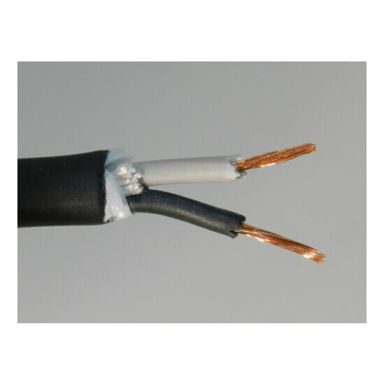 15 ft 14/2 SJOOW SJO SJ SJ00W Black Rubber Cord Outdoor Flexible Wire/Cable image {1}