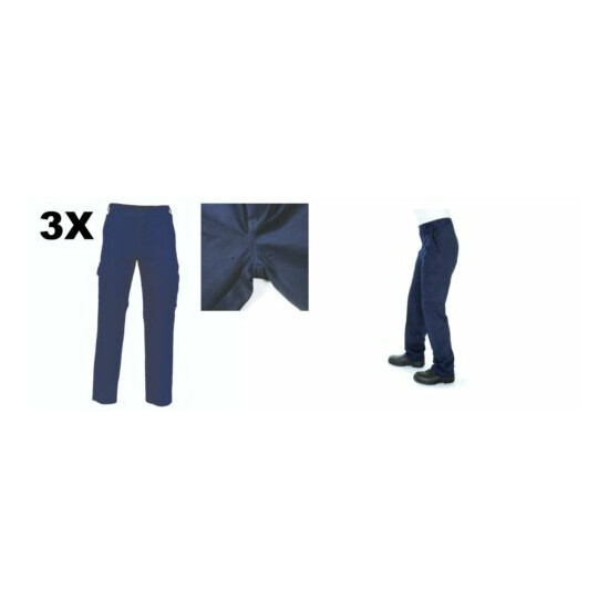 3 PACK Middleweight Cool - Breeze Cotton Cargo Pants DNC WORK WEAR 3320 image {2}