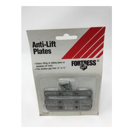 Belwith International Fortress Anti-Lift Plates PL-516 New On Card  image {1}