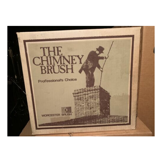 Worcester Wire Professional Chimney Brush 7" x 11" Rectangle HD image {1}