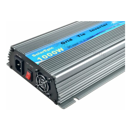 MPPT 1000W Grid Tie Inverter For 18V/36cells Solar Panel AC110V SolarEpic Power image {3}