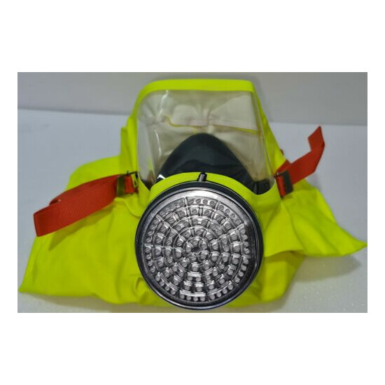 MSA AUER S-CAP HOOD FOR ESCAPING FROM SMOKE,GAS,FIRE WITH FILTER image {5}