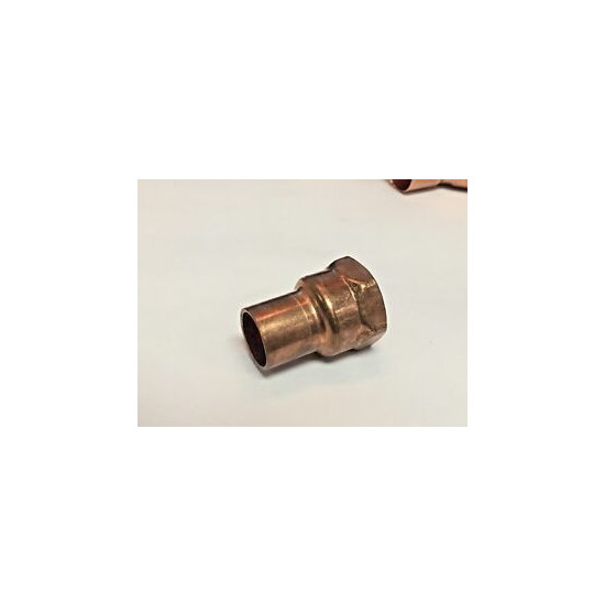 Copper Fitting Female Adapter 3/4" Female Pipe Thread x 7/8 Bushing/Fitting image {1}