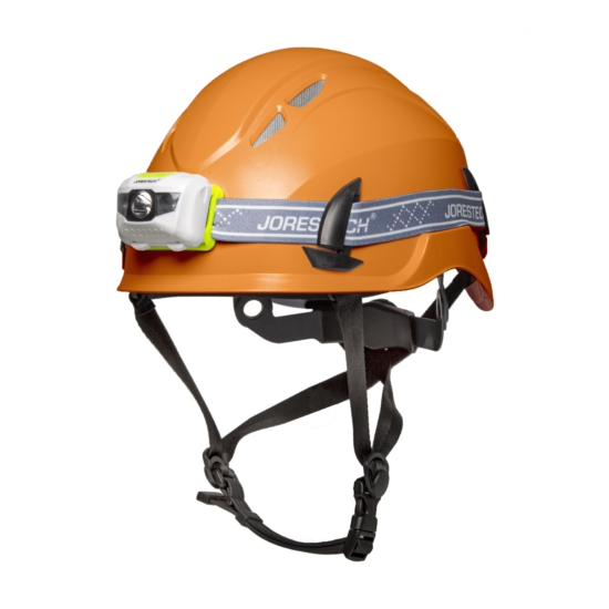 Rock Climbing Caving Rescue Safety Helmet hard hat with IPX4 Head Lamp JORESTECH image {8}