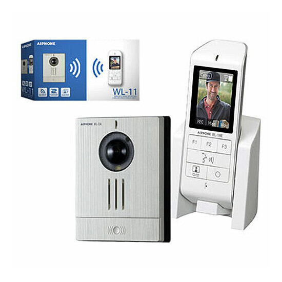 Aiphone Handheld Wireless Video Intercom kit 330' range from door-master WL-11 image {1}