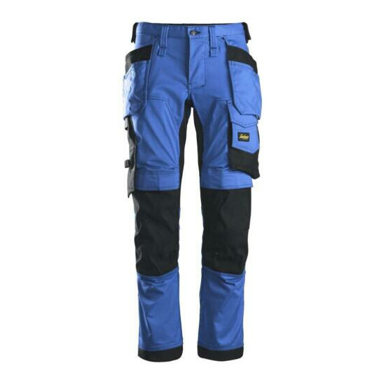 Snickers 6241 AllroundWork, Stretch Work Knee Pad Trousers Holster Pockets NEW image {7}