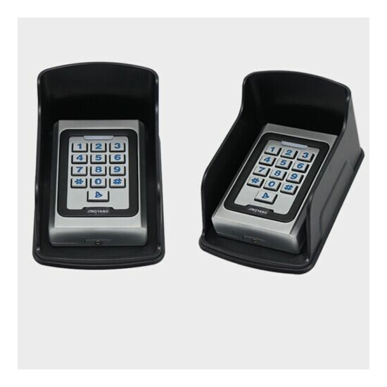 Rain Cover Keypad Control Metal Cover For Rfid Waterproof Access image {8}