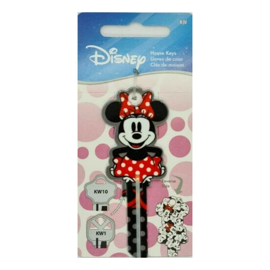 Disney Minnie Mouse Shape House Key Blank - Collectable Key - Minnie Mouse  image {1}