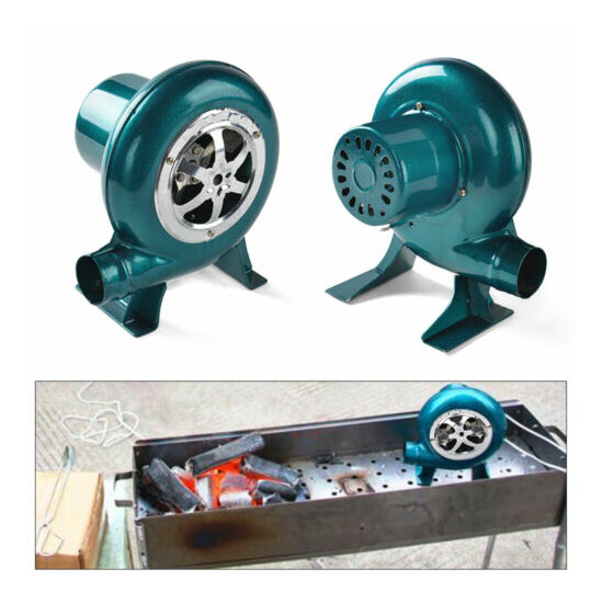 80W Combustion Blower Stove Fire Electric Fan for Barbecue Melting Forge Stove  image {2}