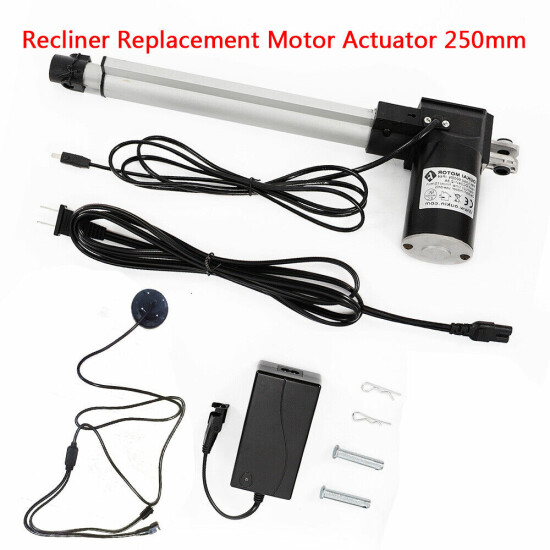 DC 24V Electric Power Recliner Motor Replacement Kit Actuator Chair Lift 250mm image {1}