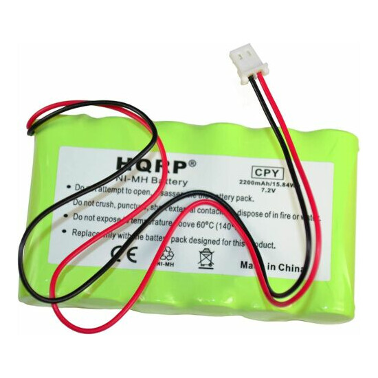 HQRP Battery for Apxalarm APX32EN, APX32ENSIA, APX32SIA Security System image {7}