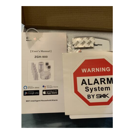 SKK wifi intelligent household alarm ZGH-900 image {2}