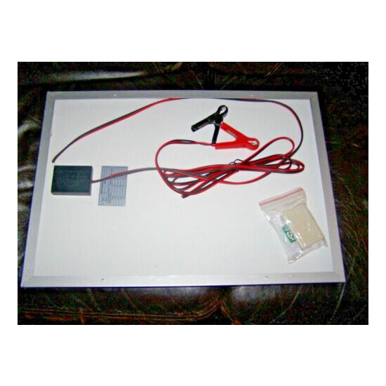 ECO-WORTHY 25 Watt Solar Module w/ Solar Charge Controller & Charging Cables NIB image {3}