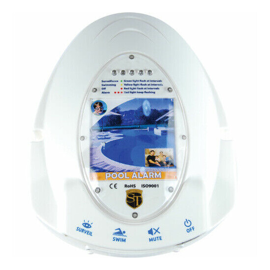 In-Ground Swimming Pool Alarm System Water Safety Alert Protects Children & Pets image {4}